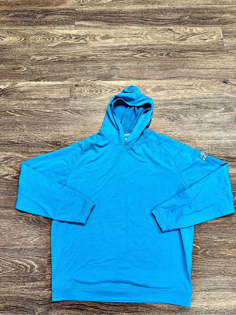 Peter Millar Pine Performance Golf Hoodie Men’s Large Donald Ross Blue